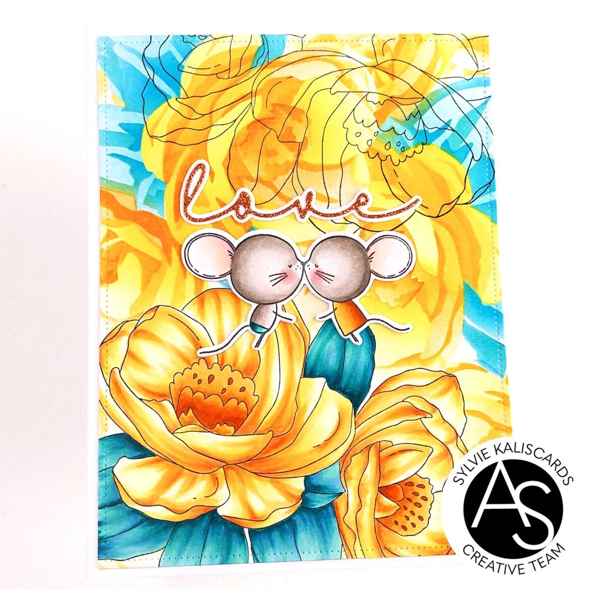ALEX SYBERIA DESIGNS Sweet Friend Clear Stamp Set   - 8