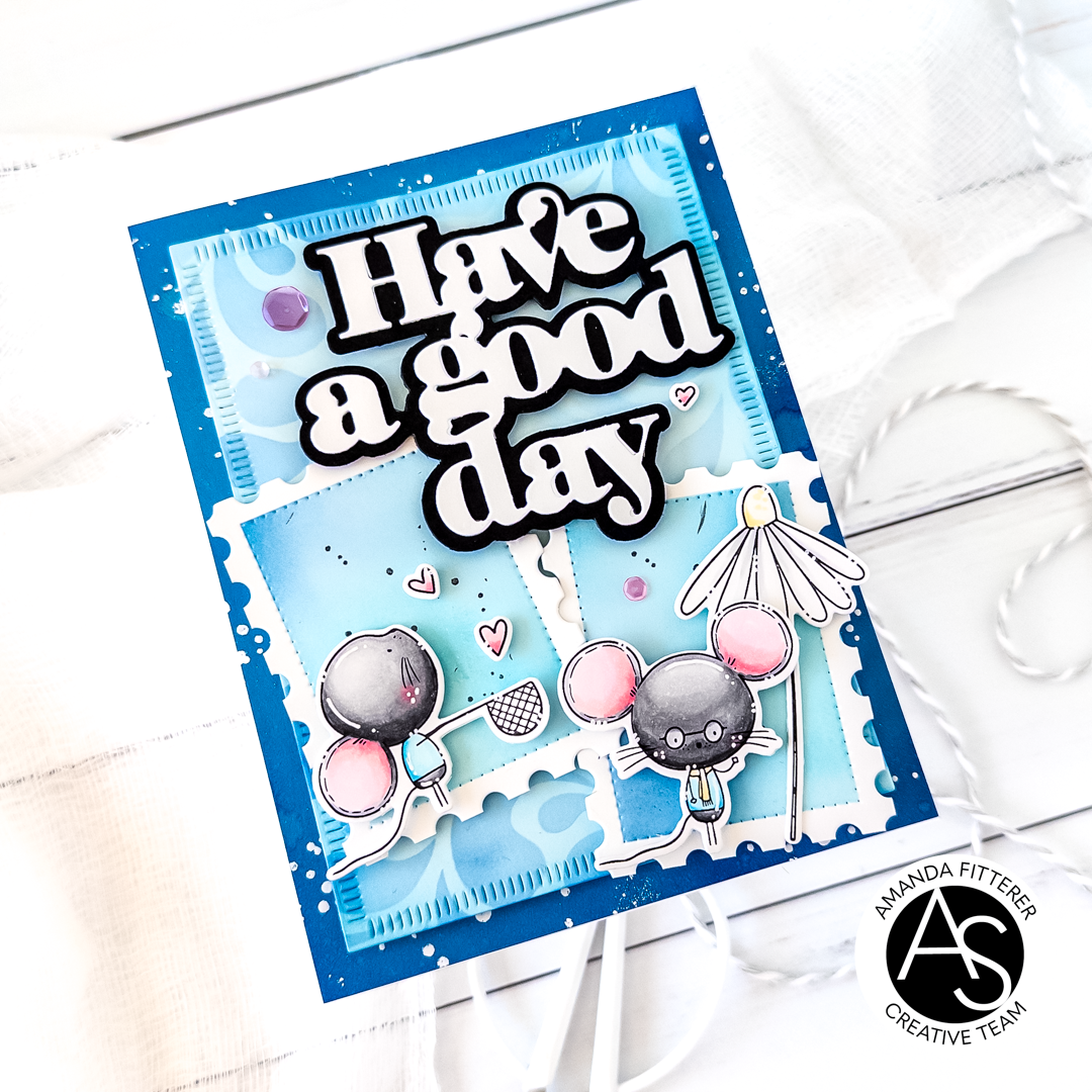 ALEX SYBERIA DESIGNS Sweet Friend Clear Stamp Set   - 17