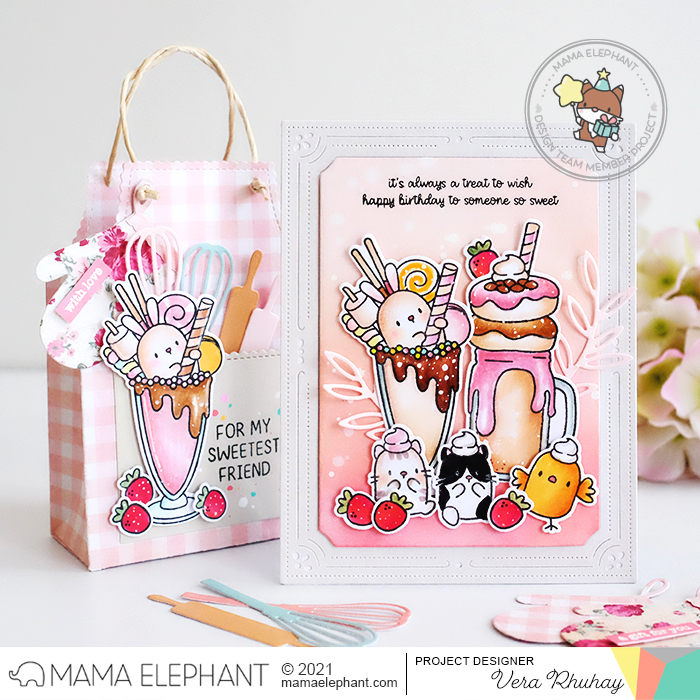 MAMA ELEPHANT-APRON TREAT BAG - CREATIVE CUTS - 3