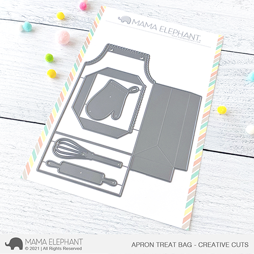 MAMA ELEPHANT-APRON TREAT BAG - CREATIVE CUTS