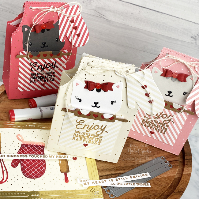 MAMA ELEPHANT-APRON TREAT BAG - CREATIVE CUTS - 4