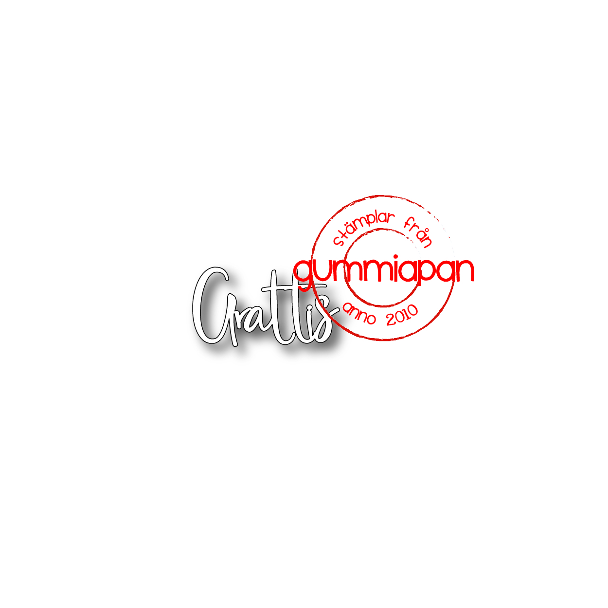 GUMMIAPAN -Grattis-die   D200357
