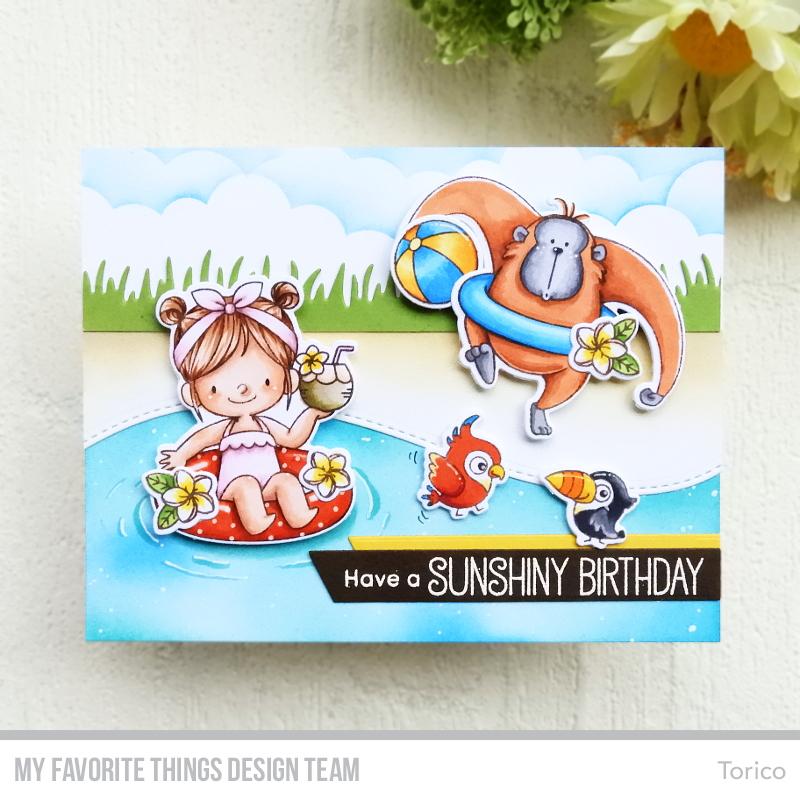 MY FAVORITE THINGS -BB Sunshine & Friendship STAMP & DIE - 3