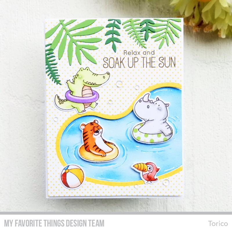 MY FAVORITE THINGS -BB Sunshine & Friendship STAMP & DIE - 4