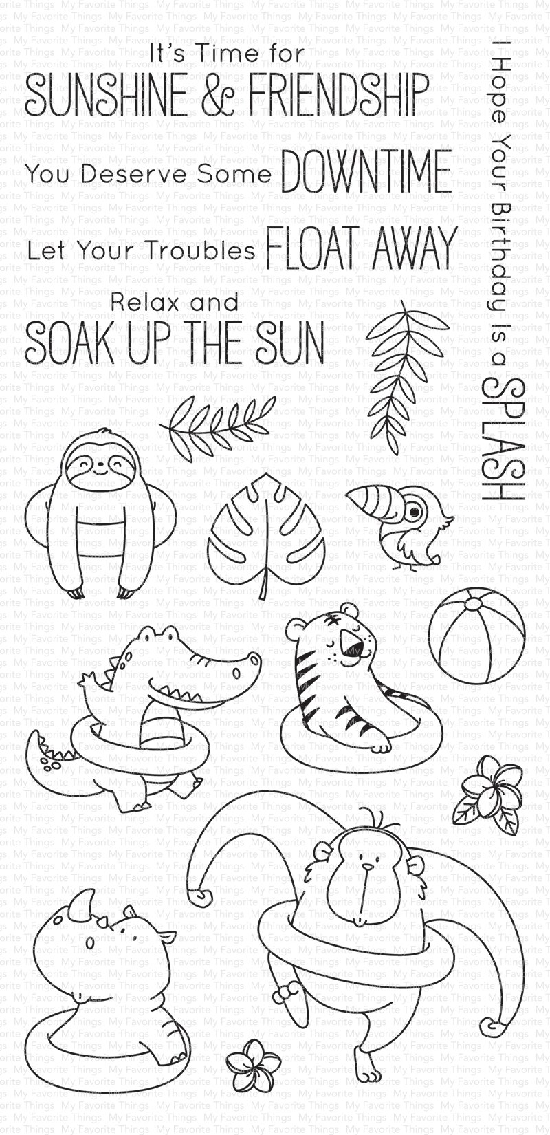 MY FAVORITE THINGS -BB Sunshine & Friendship STAMP & DIE