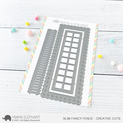MAMA ELEPHANT-SLIM FANCY FENCE - CREATIVE CUTS
