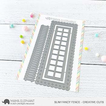 MAMA ELEPHANT-SLIM FANCY FENCE - CREATIVE CUTS
