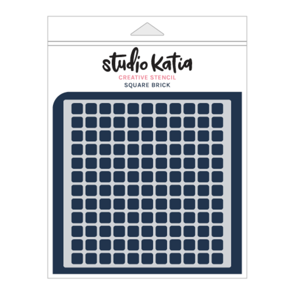 STUDIO KATIA-SQUARE BRICK STENCIL