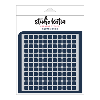STUDIO KATIA-SQUARE BRICK STENCIL