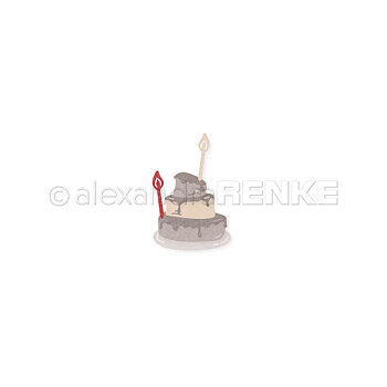 ALEXANDRA RENKE -Die 'Cake with candles'