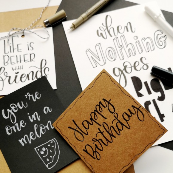 VAESSEN CREATIVE-Florence • Handlettering smooth x60 assorti 216g A5 - 6