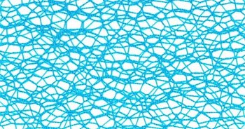 Creative Impressions 2" MESH WEB RIBBON aqua