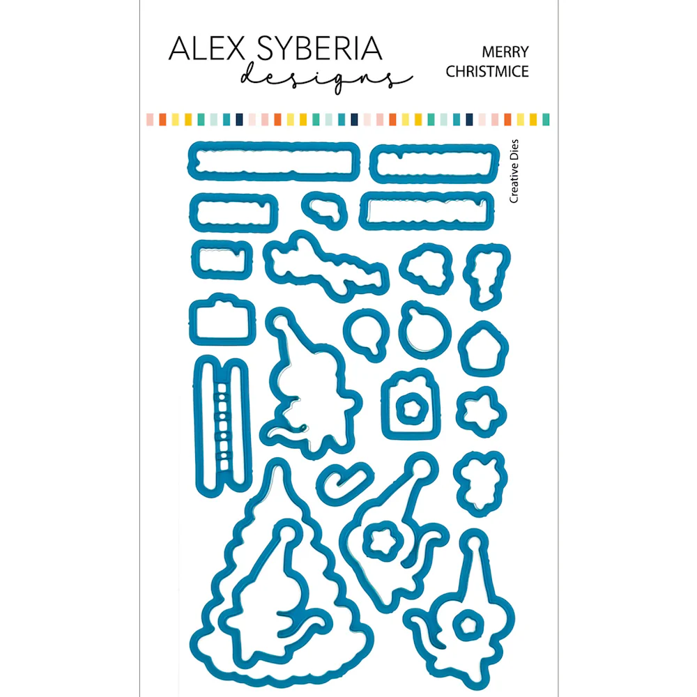 ALEX SYBERIA DESIGNS Merry Christmice Bundle - 3