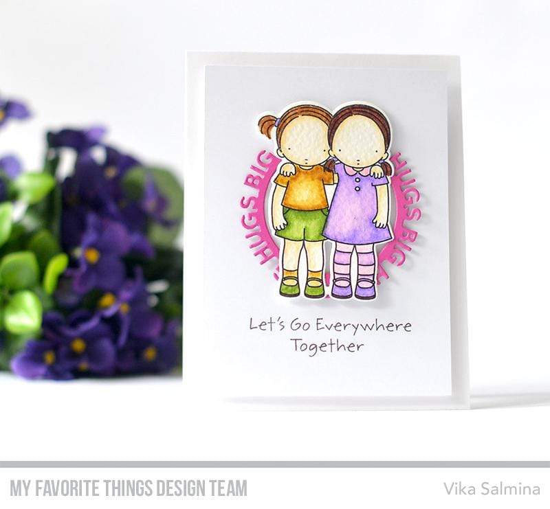 MY FAVORITE THINGS -Big Hugs Circle Frame Die-namics - 3