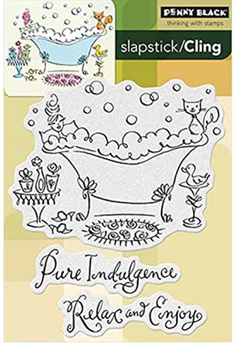 PENNY BLACK Rubber Stamps- Indulgence
