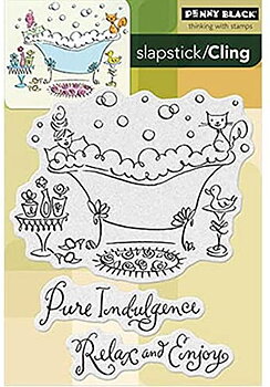 PENNY BLACK Rubber Stamps- Indulgence