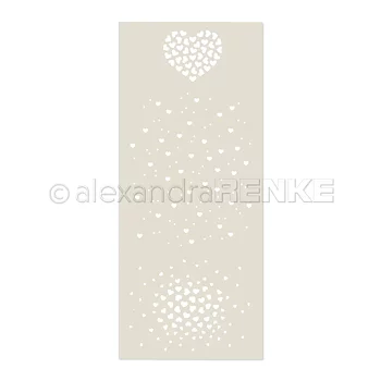 ALEXANDRA RENKE-Stencil Shapes made from hearts