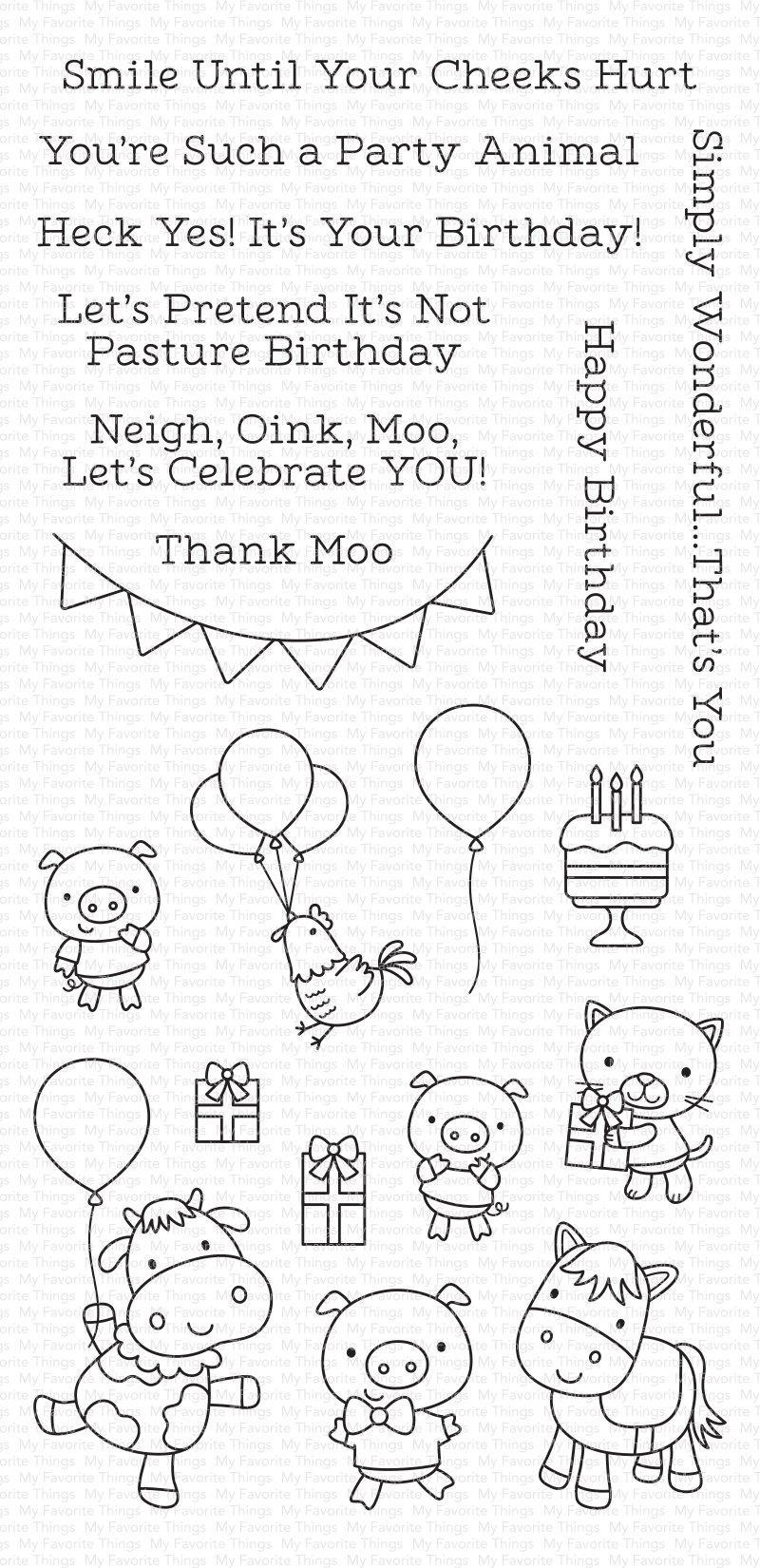 MY FAVORITE THINGS -Party Animals  