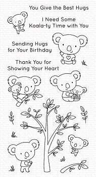 MY FAVORITE THINGS -Koala-ty Time STAMP & DIE SET