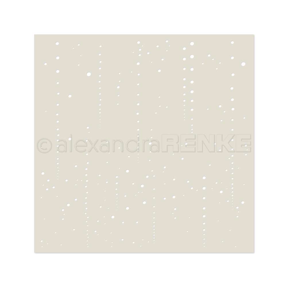 ALEXANDRA RENKE -Stencil Champagner bubbles 