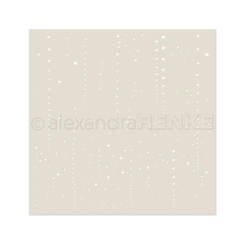 ALEXANDRA RENKE-Stencil Champagner bubbles'