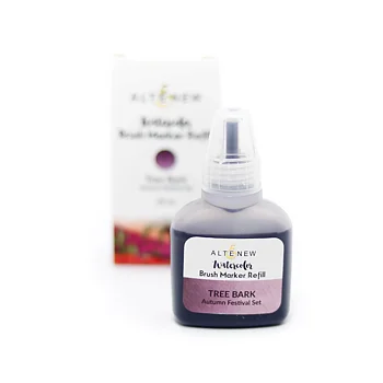 ALTENEW -Autumn Festival Liquid Watercolor - Brush Marker Refill Tree Bark