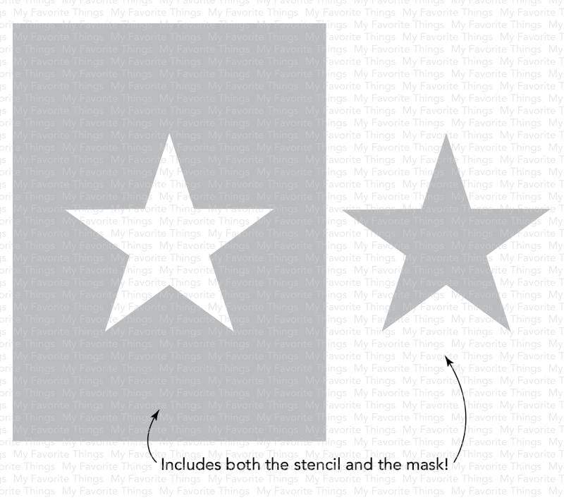 MY FAVORITE THINGS -Star Extraordinaire Stencil