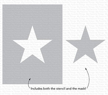 MY FAVORITE THINGS -Star Extraordinaire Stencil