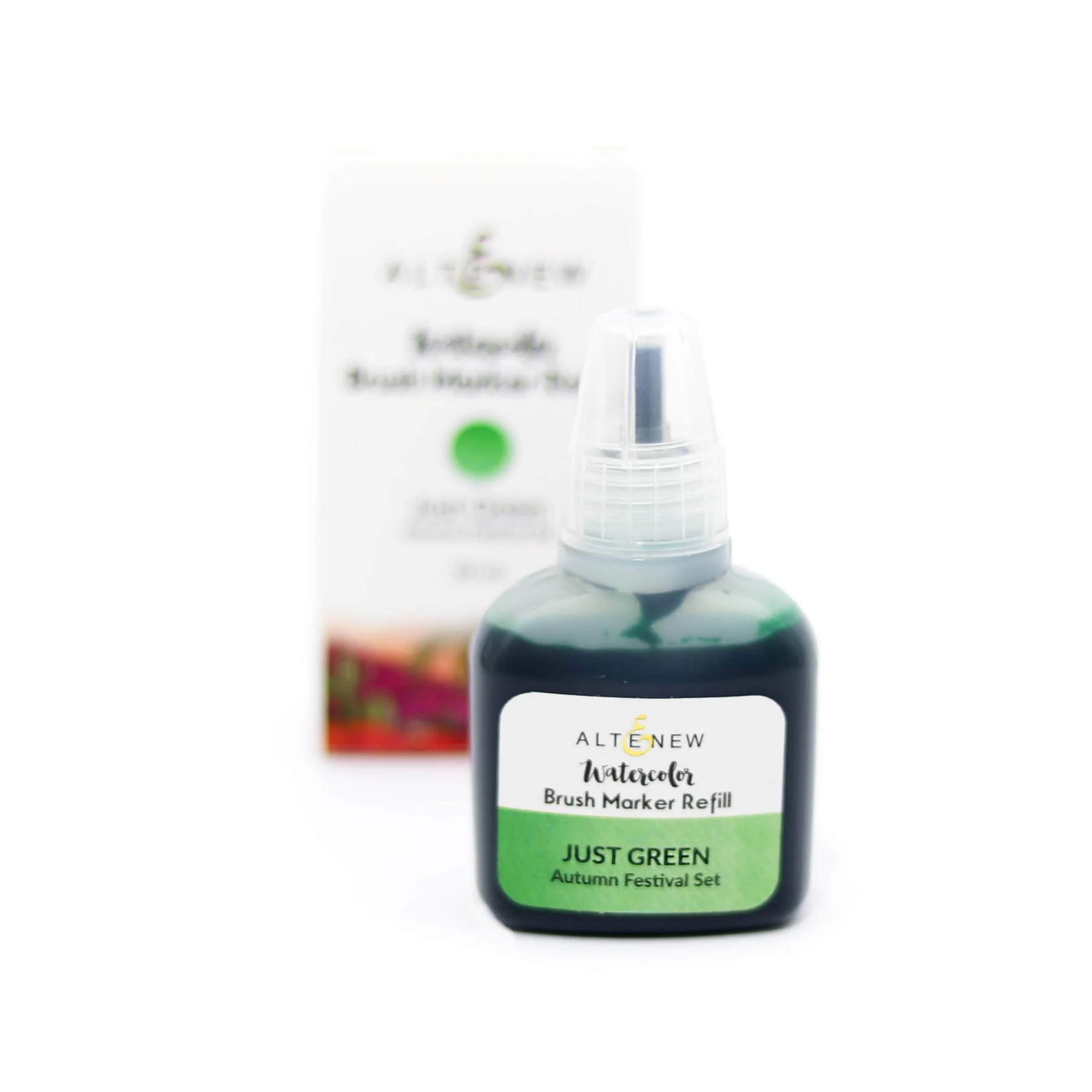 ALTENEW -Autumn Festival Liquid Watercolor - Brush Marker Refill Sea Forest