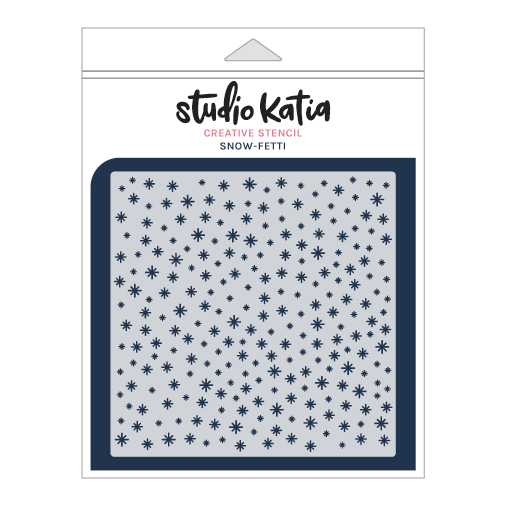 STUDIO KATIA-SNOW-FETTI STENCIL