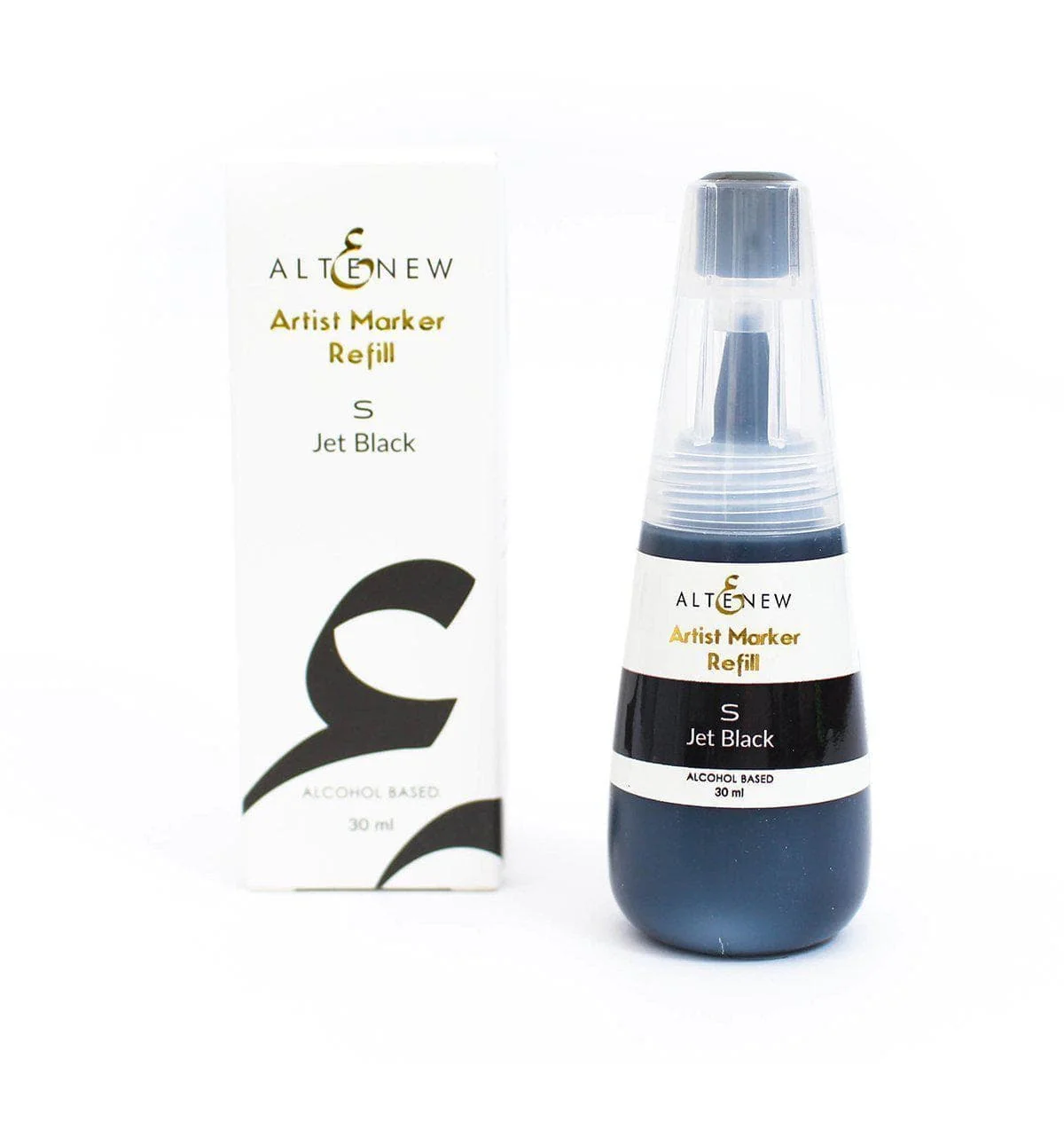 ALTENEW -  Artist Alcohol Marker refill-Jet Black Alcohol Ink
