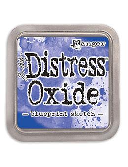 RANGER  DISTRESS OXIDE-  TIM HOLTZ INK  PAD BLUEPRINT SKETCH