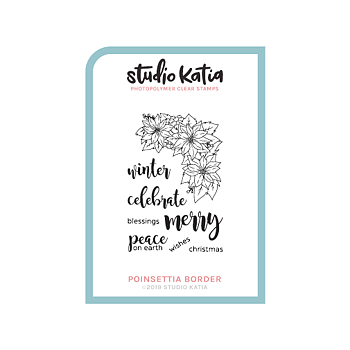 STUDIO KATIA-POINSETTIA BORDER