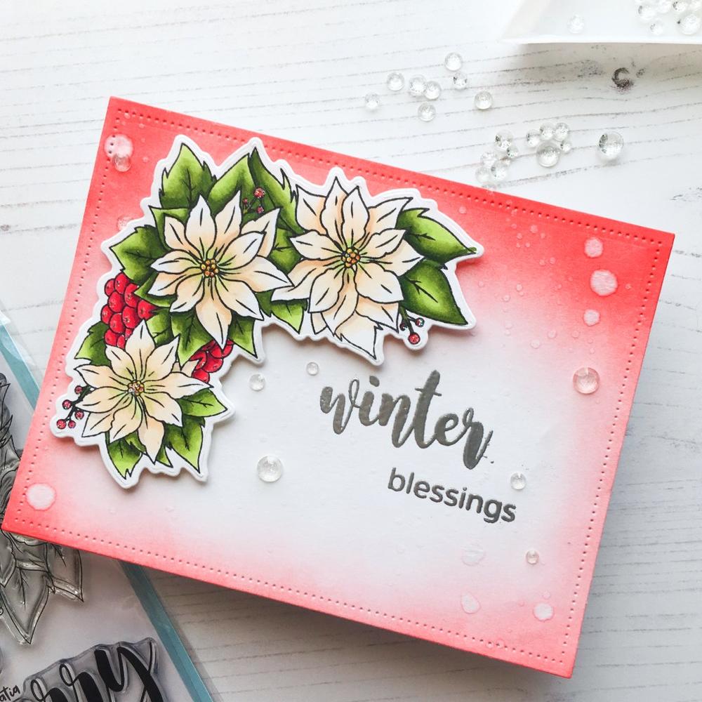 STUDIO KATIA-POINSETTIA BORDER - 4