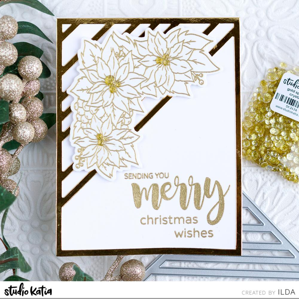 STUDIO KATIA-POINSETTIA BORDER - 5