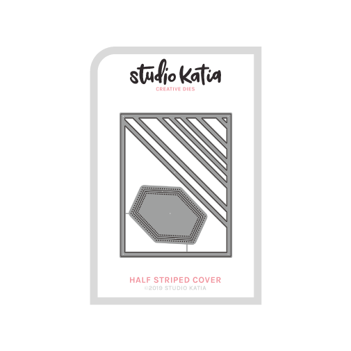 STUDIO KATIA-HALF STRIPED COVER DIE
