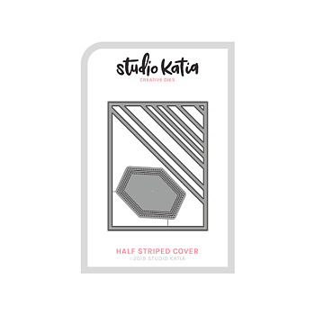 STUDIO KATIA-HALF STRIPED COVER DIE