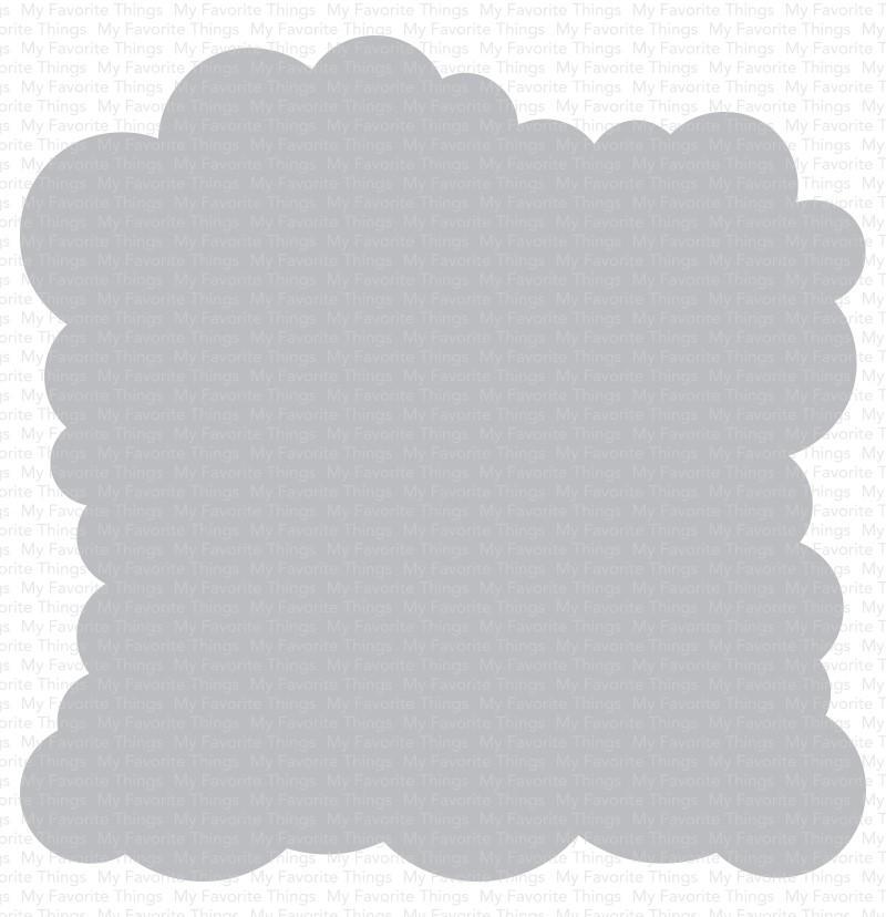 My Favorite Things -Cloud Stencil
