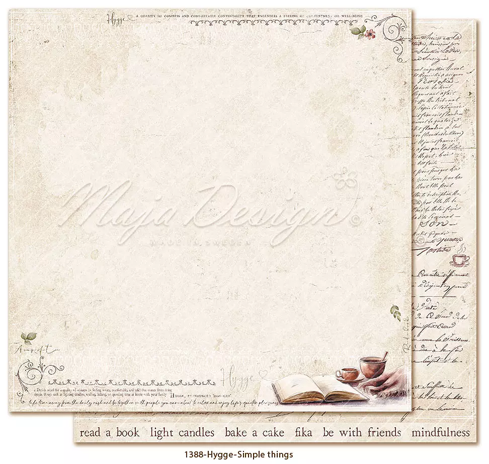MAJA DESIGN- Hygge -6x6" Paper pack  - 3