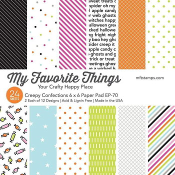 MY FAVORITE THINGS -Creepy Confections Paper Pad