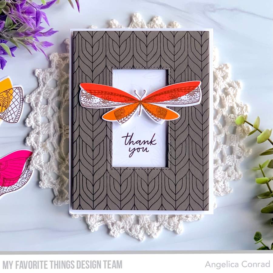My Favorite Things -More Brilliant Butterflies STAMP & DIE SET - 7