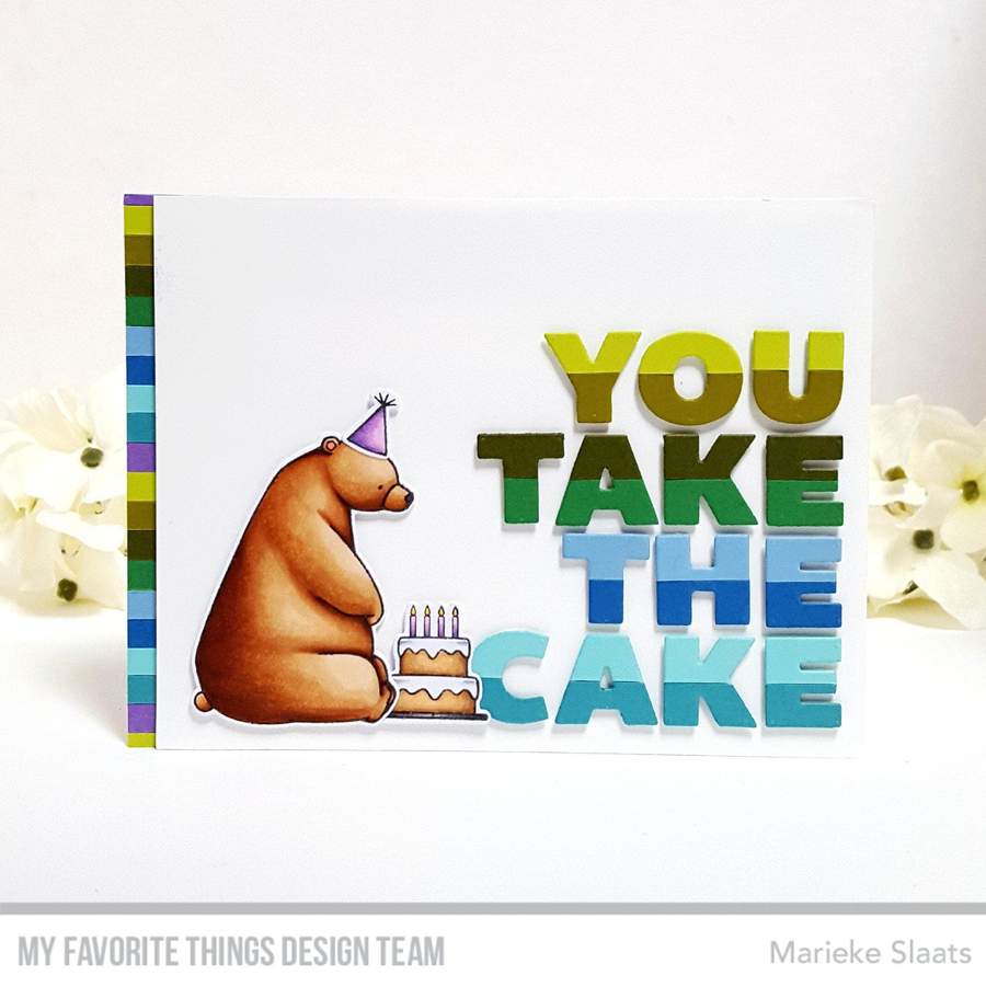 MY FAVORITE THINGS -You Take the Cake Die-namics - 3