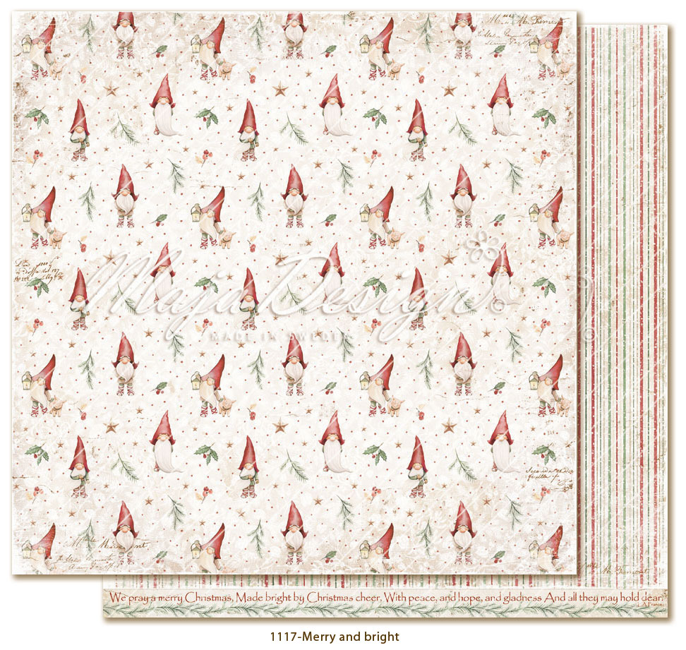 Maja Design - Traditional Christmas Collection - 6x6 Paper Pad