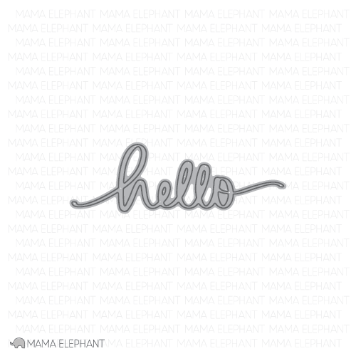  MAMA ELEPHANT-HELLO SCRIPT - CREATIVE CUTS
