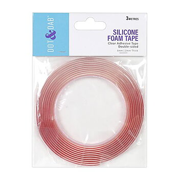 Trimcraft Dot & Dab Silicone Foam Tape (3m) 