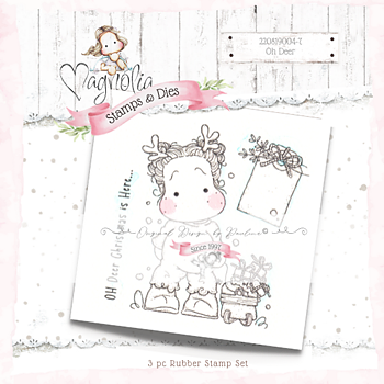 MAGNOLIA -MoC22 12 month's of xmas ~ Oh Deer {Rubber Stamp Sheet}