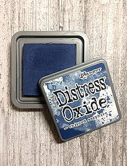 DISTRESS OXIDE-  TIM HOLTZ INK PAD-Chipped Sapphire
