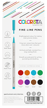 Colorista Paint Marker 8pc Bold Basics