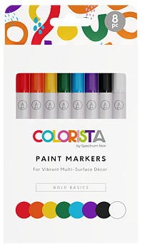 SPECTRUM NOIR -Colorista - Paint Marker - Bold Basics 8pc