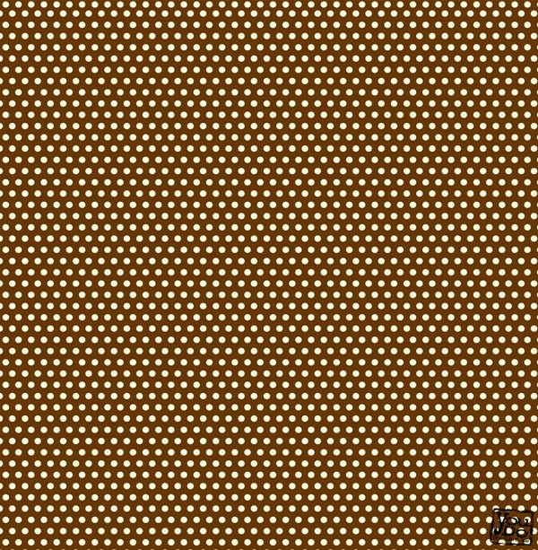 Canvas  Cardstock Brown  & Ivory  Mini Dot Reverse